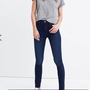 Madewell 10” High Rise Skinny Jeans